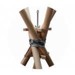 Stan Teepee s príslušenstvom Golden kids - modrý - jeleň